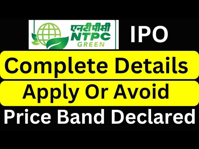 NTPC IPO GMP | NTPC Green Energy IPO Shareholder Quota | NTPC IPO Date | NTPC IPO Price Band